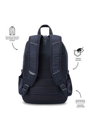 Morral Universitario Porta PC 14" Plaine 2.0 Azul Unisex