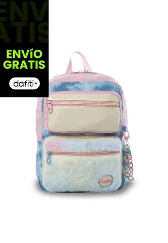 Morral Para Niña Bloum Pequeño Color Azul Totto