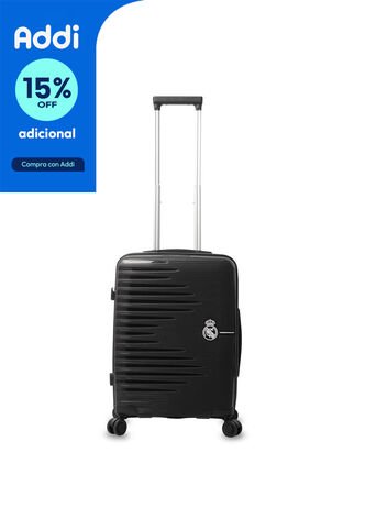 Maleta De Cabina 360 Real Madrid 10 Kilos Negra Totto