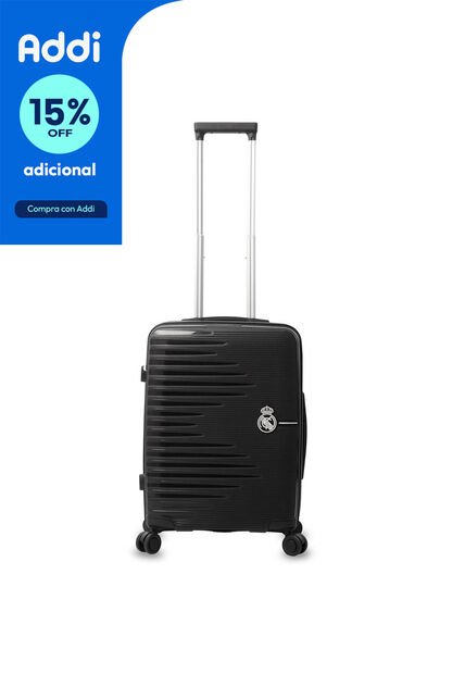 Maleta De Cabina 360 Real Madrid 10 Kilos Negra