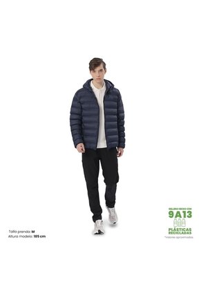 Chaqueta Acolchada Para Hombre Colormen Pro Azul