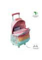 Maleta Para Niña Con Ruedas Rainbow Star Grande Rosada de Totto