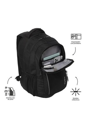 Morral Porta PC 15.4" Datar 2.0 Negro Hombre
