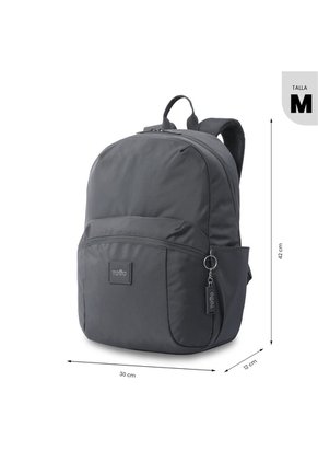 Morral Mochila Trik M Porta Pc 14'' Unisex Gris Totto