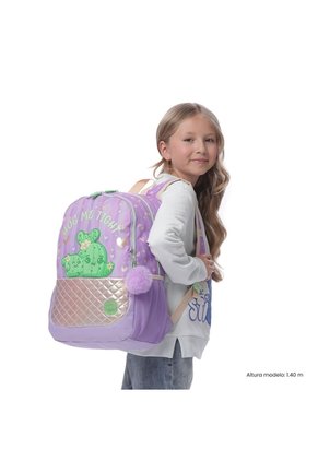 Morral Para Niña Kacty Grande Morado