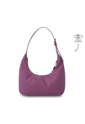 Bolso Para Mujer Smooth Tipo Crossbody Pequeño Rosado Rose