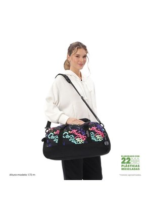 Tula De Viaje Active Mediana Color Negra