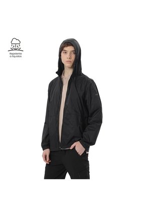Chaqueta Casual Para Hombre Bruma Negra