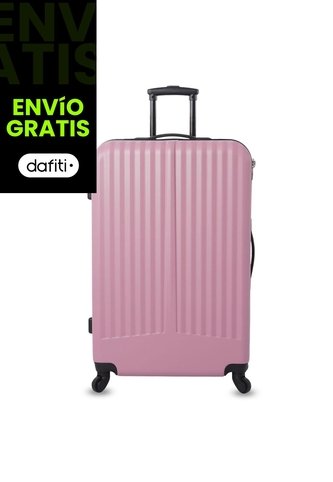 Maleta De Viaje Rocka Bodega 23Kg Rosada Para Mujer Totto Totto