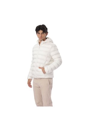 Chaqueta Acolchada Para Hombre Colormen Pro Blanca