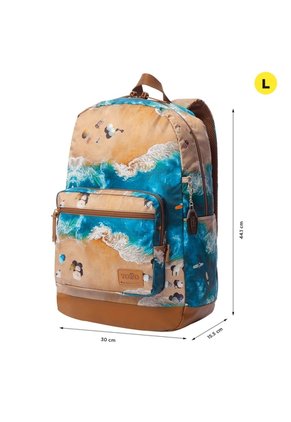 Morral Universitario Porta PC 14" Tocax Verde Hombre