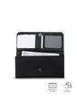 Billetera Para Mujer Adelaide 2 Con RFID Blocker Negra de Totto