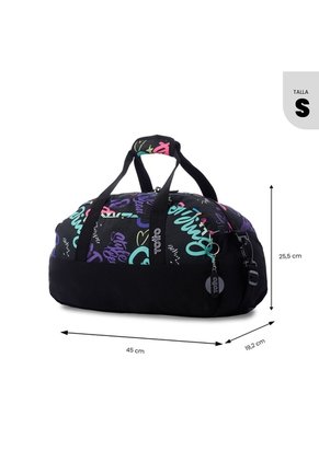 Tula De Viaje Active Pequeña Color Negra