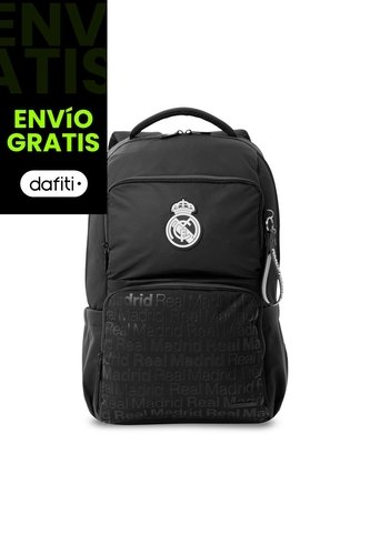 Morral Juvenil Leyenda Real Madrid Mediano Negro Totto