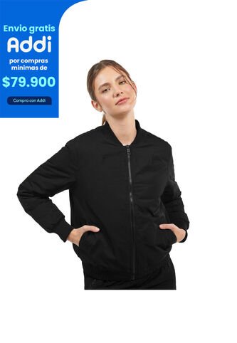 Chaqueta Para Mujer Negra Vouvem Woman Totto