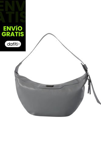 Bolso Para Mujer Toscana Crossbody Mediano Gris Totto