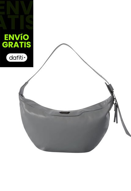 Bolso Para Mujer Toscana Crossbody Mediano Gris