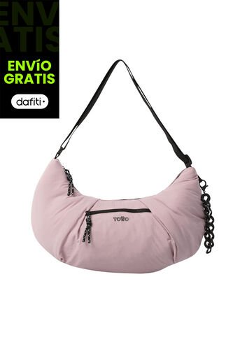 Bolso Banana Bag Para Mujer Escandinavia Mediano Rosado Totto