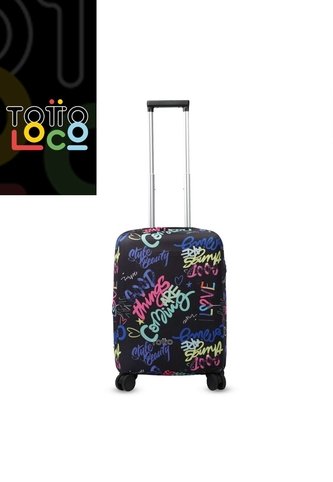 Forro Para Maletas De Viaje Apront Negra Pequeña Totto