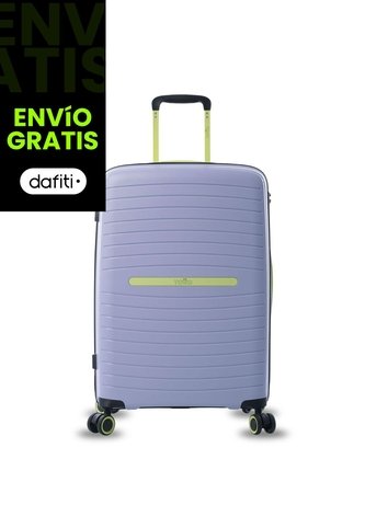 Maleta De Viaje Mediana 360 Wave 2.0 Morada Totto