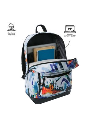 Morral Universitario Porta PC 14" Tocax Blanco Hombre