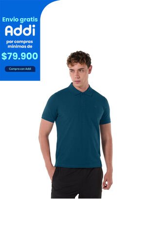Camisa Polo Spencer Para Hombre Azul Totto