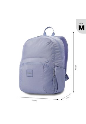Morral Universitario Trik 2.0 Porta PC 14" Morado Mujer