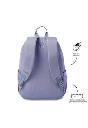 Morral Universitario Trik 2.0 Porta PC 14" Morado Mujer