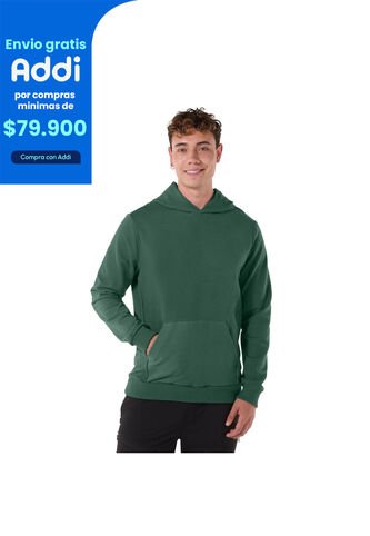 Buzo Deportivo Para Hombre Hoody Verde Totto