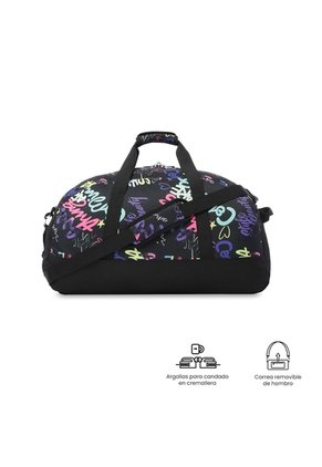 Tula De Viaje Active Grande Color Negro