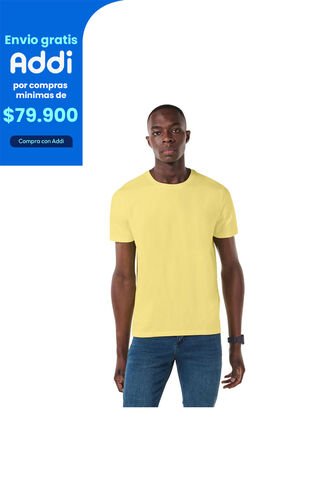 Camiseta Para Hombre Manne Amarilla Totto