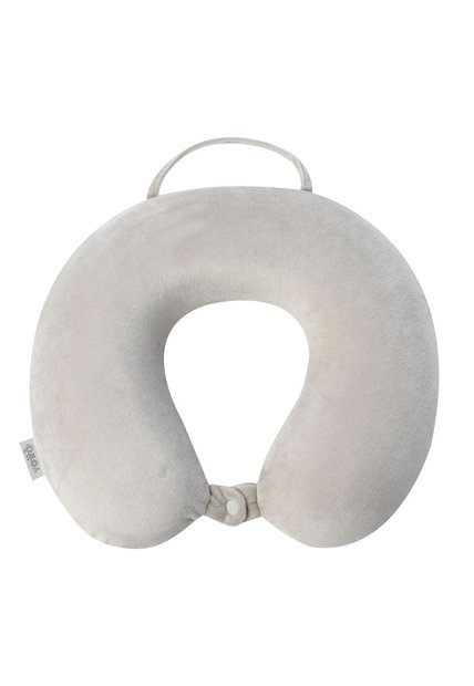Almohada De Viaje Memory Foam Jet Pillow Beige