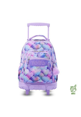 Maleta Con Ruedas Niña Porta PC 15.4