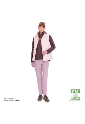 Chaleco Para Mujer Neruda RPET Rosado