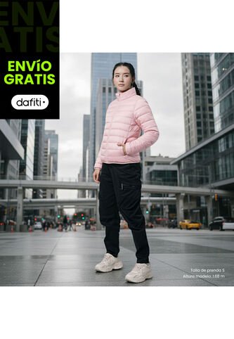 Chaqueta Acolchada Para Mujer Colora Rosada Totto