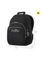 MORRAL TOTTO GOMMAS NEGRO de Totto