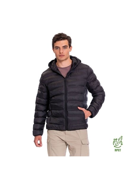 Chaqueta Acolchada Para Hombre Colormen Pro Negra