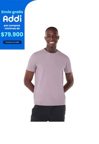 Camiseta Para Hombre Manne Rosada Totto