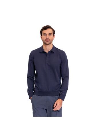 Camisa Polo Para Hombre Ml Burle Azul Totto