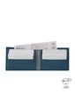 Billetera Dual Pequeña Con RFID Blocker Azul de Totto