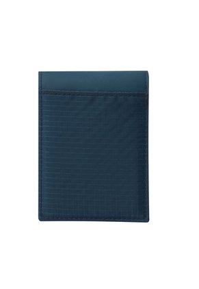 Billetera Dual Pequeña Con RFID Blocker Azul