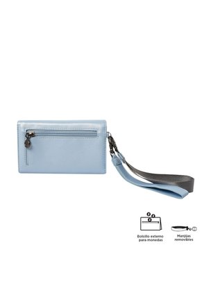 Billetera Style Don Con RFID Blocker Azul