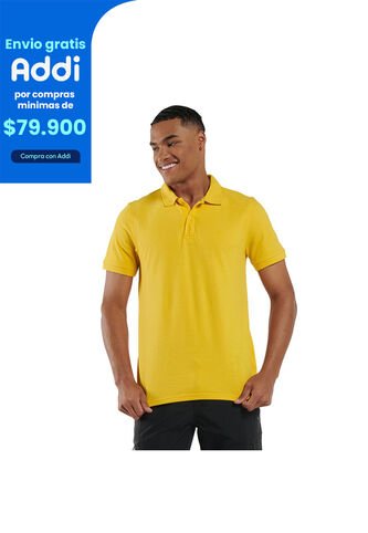 Camisa Polo Spencer Para Hombre Amarilla Totto