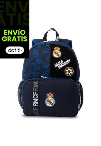 Morral Escolar Real Madrid Mediano Azul Totto