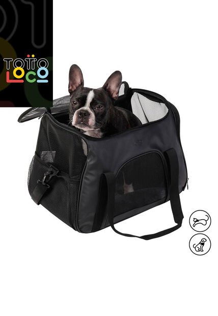 Tula Cargadora Para Mascota Marley 2.0 Negro