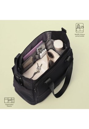 Bolso Para Mujer Maxi Tote Negro