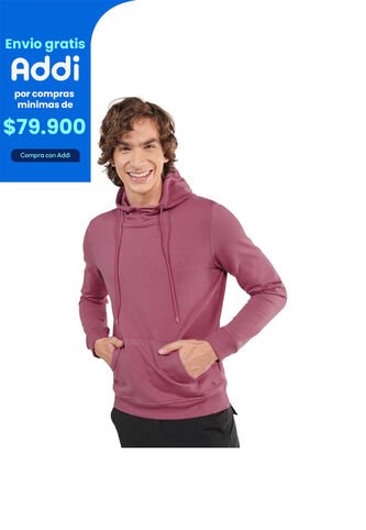 Buzo Hombre Guio Casual Rosado Totto