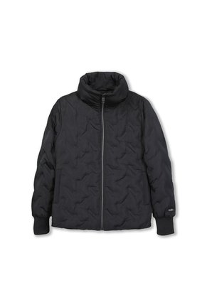 Chaqueta Acolchada Para Mujer Bab Negra