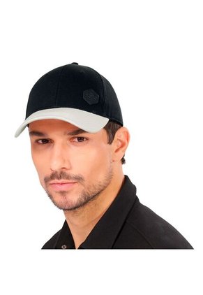 Gorra Beisbolera Melky Con Filtro UV Negra/Gris