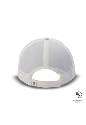 Gorra Beisbolera Relyx 3.0 Con Filtro UV Color Blanca